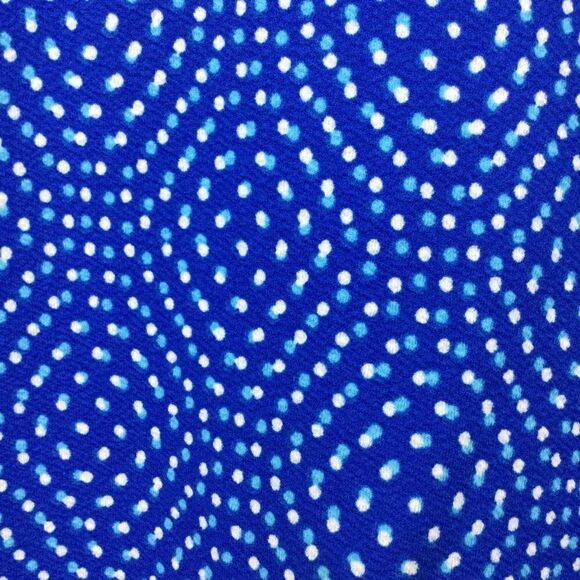 LulaRoe Blue Polka Dot Cassie Pencil Skirt S - Picture 5 of 8